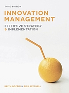 Innovation management: effective strategy and implementation