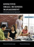 Effective Small Business Management: An Entrepreneurial Approach