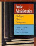 Public administration: challenges, choices, consequences