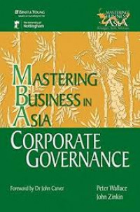 Image of Mastering Business in Asia: Corporate Governance