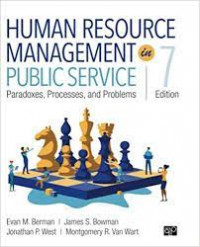 Image of Human resource management in public service: paradoxes, processes, and problems