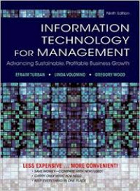 Image of Information Technology for Management: Advancing Sustainable, Profitable Business Growth
