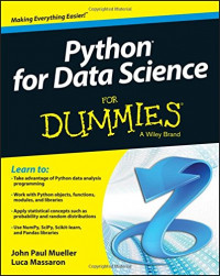 Image of Python for data science for dummies