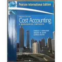 Image of Cost Accounting: A Managerial Emphasis 12th ed
