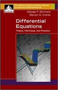 Differential Equation : Theory, Technique, and Practice