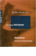 For more than one voice : toward a philosophy of vocal expression