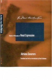 For more than one voice : toward a philosophy of vocal expression