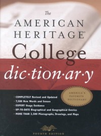 Image of The American Heritage College Dictionary