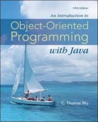 An Introduction to Object-Oriented Programming with Java