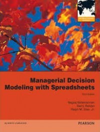 Managerial decision modeling with spreadsheets