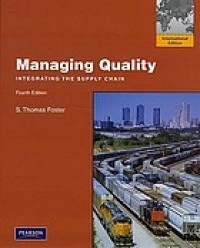 Image of Managing quality: integrating the supply chain