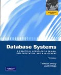 Database Systems: A Practical Approach to Design, Implementation, and Management