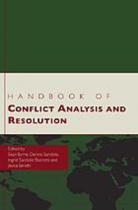 Image of Handbook of conflict analysis and resolution