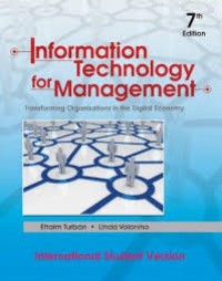 Image of Information Technology for Management: Transforming Organizations in the Digital Economy