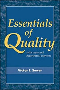 Image of Essentials of Quality with Cases and Experiential Exercises