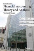 Financial Accounting Theory and Analysis: Text and Cases