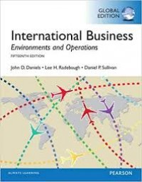Image of International business : environments and operations