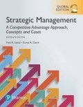 Strategic management : a competitive advantage approach, concepts and cases