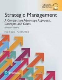 Image of Strategic management : a competitive advantage approach, concepts and cases