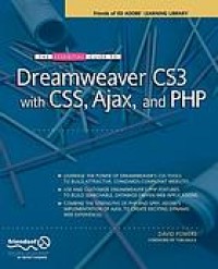 Image of The essential guide to Dreamweaver CS3 with CSS, Ajax, and PHP