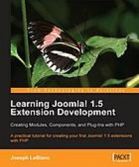 Image of Learning Joomla! 1.5 extension development : creating modules, components, and plug-ins with PHP