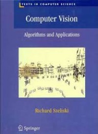 Image of Computer vision: algorithms and applications
