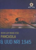 Bahan ajar bidang studi pancasila & UUD NRI 1945