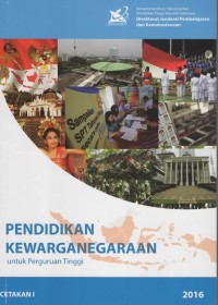 Image of Pendidikan kewarganegaraan untuk perguruan tinggi