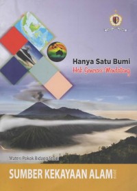 Materi pokok bidang studi sumber kekayaan alam