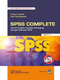 Image of SPSS complete teknik analisis statistik terlengkap dengan software spss teknik analisis statistik terlengkap dengan software spss : Buku Aplikasi statistik Seri 1