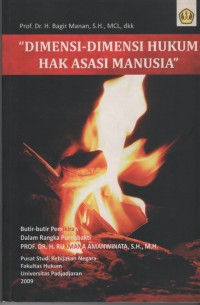 Image of Dimensi-Dimensi Hukum Hak Asasi Manusia