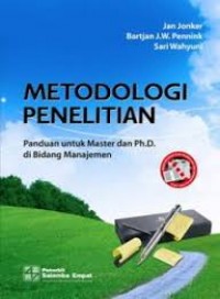 Image of Metodologi Penelitian: Panduan untuk Master dan Ph.D. di Bidang Manajemen