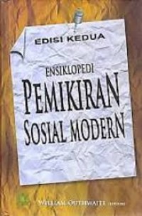 Image of Ensiklopedi Pemikiran Sosial Modern
