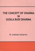 The Consept of Dharma in Susila Budi Dharma