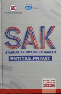 Image of Standar Akuntansi Keuangan Entitas Privat Efektif Per 1 Januari 2025