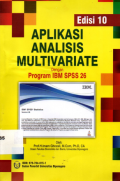 Aplikasi Analisis Multivariate Dengan Program IBM SPSS 26 Edisi 10