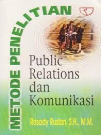 Image of Metode Penelitian  Public Relations dan Komunikasi