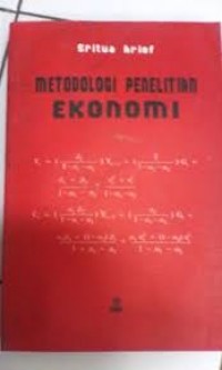 Image of Metodologi Penelitian Ekonomi
