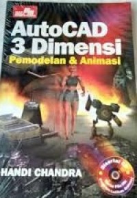 Image of Autocad 3 dimensi: pemodelan dan animasi