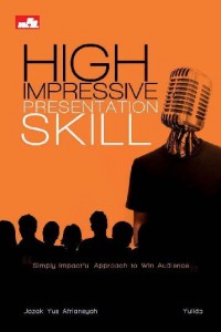 Image of High impressive presentation skill simply impactful approach to win audience