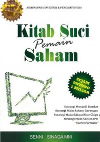 KITAB SUCI PEMAIN SAHAM 2, BUKU SAHAM PALING FUNDAMENTAL