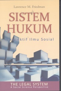 Sistem Hukum : Perspektif Ilmu Sosial