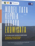 Model Tata Kelola Bahaya Ekowisata di Kawasan Rawan Bencana Taman Nasional Gunung Rinjani