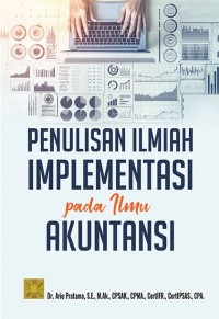 Image of Penulisan Ilmiah Implementasi Pada Ilmu Akuntansi