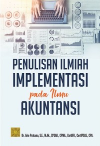 Penulisan Ilmiah Implementasi Pada Ilmu Akuntansi