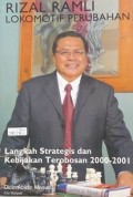 Rizal Ramli, lokomotif perubahan: langkah strategis dan kebijakan terobosan, 2000-2001