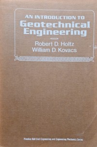 Image of An introduction to geotechnical engineering