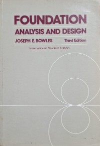 Image of Foundation analysis and design