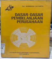 Image of Dasar-Dasar Pembelanjaan Perusahaan