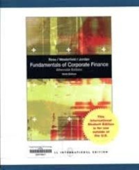 Image of Fundamentals of Corporate Finance. 9th Ed